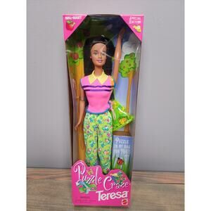 TERESA PUZZLE CRAZE WAL-MART SPECIAL EDITION VINTAGE DOLL 1998 MATTEL 20166